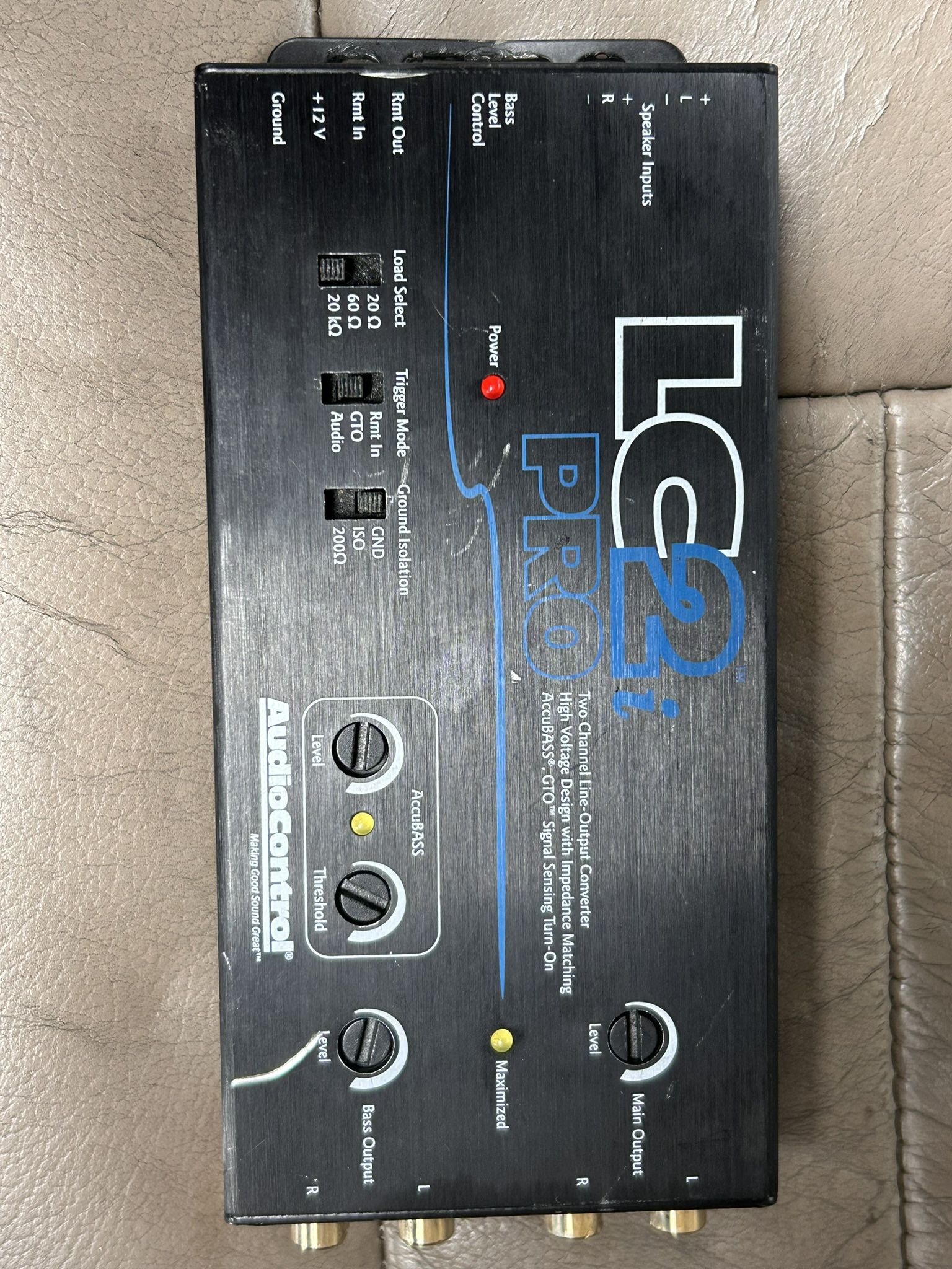 Audio Control Epic Center  Lci2 Pro