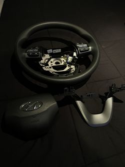 2022 Hyundai Kona steering wheel!