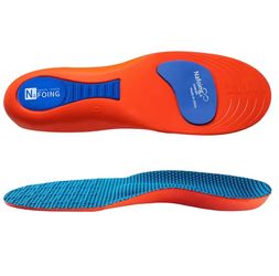 Orthopedic Arch Support Insoles for Flatfoot Running Shoes - Shock Absorbing, Soft Cushioned Foot Supports to Ease Pressure, Shock Absorbing Insoles