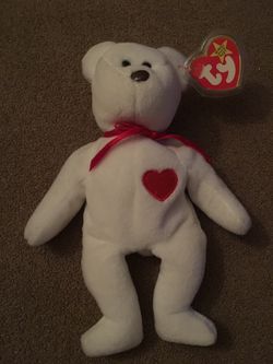 Valentino Beanie Baby with Hang Tag Errors