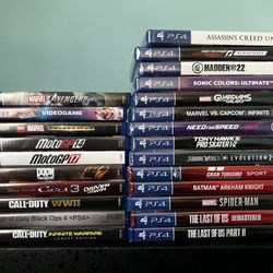 New And Used PS4 Games