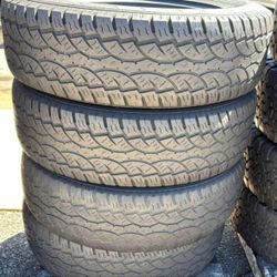 265 65 17 Atturo Set of 4 Used Just Like New