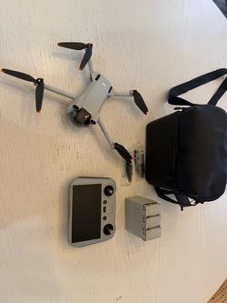DJI Mini 3 Pro and RM330 remote