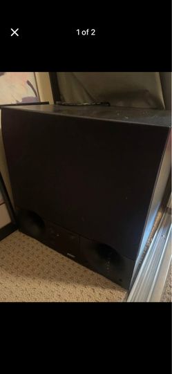 vintage tech subwoofer television tv