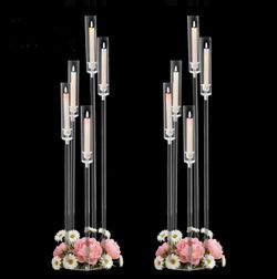 Acrylic Candelabras