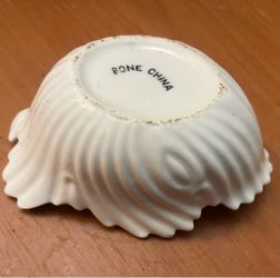 Bone China Shell-Shaped Dish