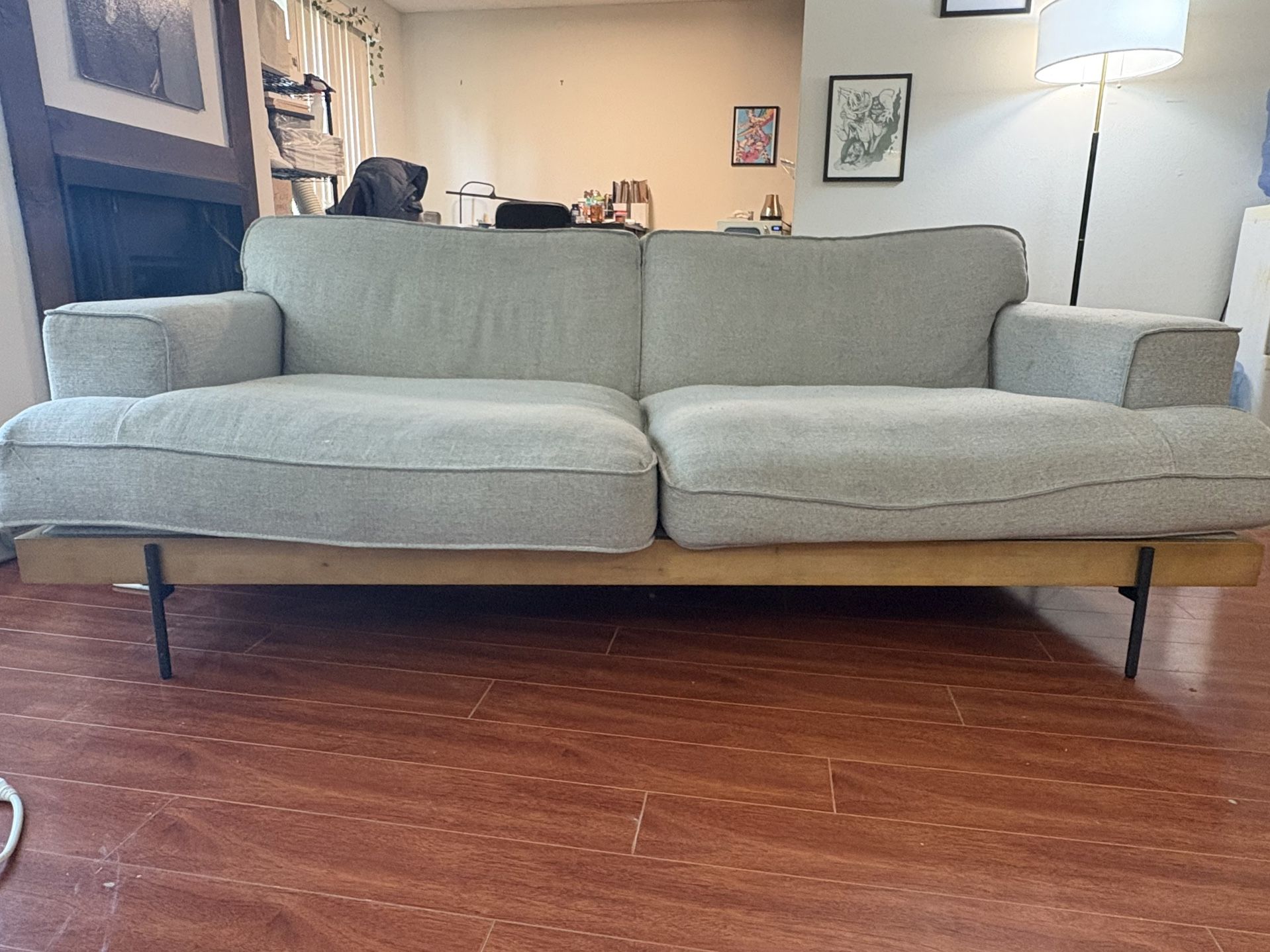 Midcentury/industrial Sofa - Rivet Revolve