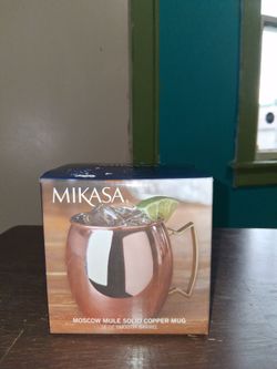 Mikasa Moscow Mule Solid Copper Mug 16oz
