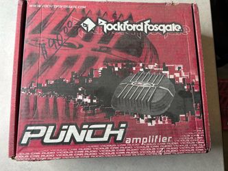 Rockford Fosgate Punch 150S 2-Channel Car Audio Amplifier 150W RMS