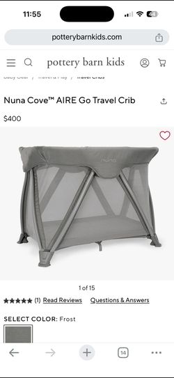 Nuna Cove go travel crib