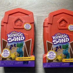 Kinetic Sand Sandy Farm Set 