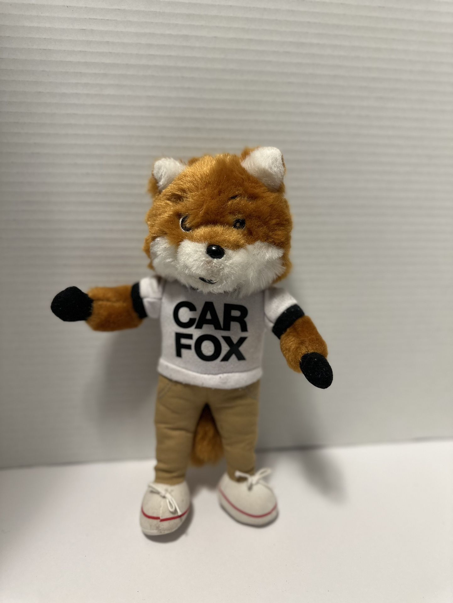 Car Fox Show Me The CARFAX Plush 10” Stuffed Animal Mascot Doll Official
