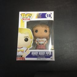 Rowdy Roddy Piper Pop 18 WWE Hall of Farmer Figurine