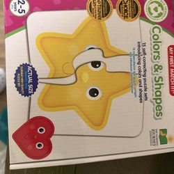 Colors and shapes puzzles
