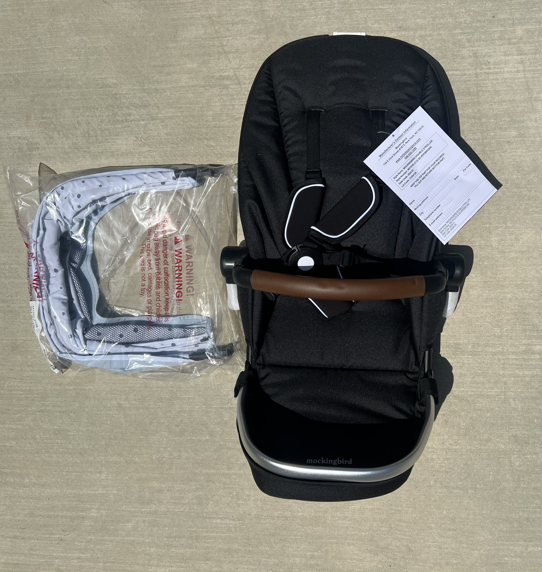 Mockingbird Seat - Sky Canopy and sun shade