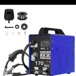Portable MIG Welder Welding Machine 170 Flux Core Wire AC 110V 80-150A No Gas