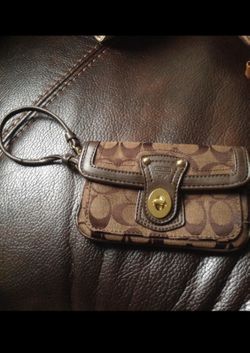 Coach purse wristlet