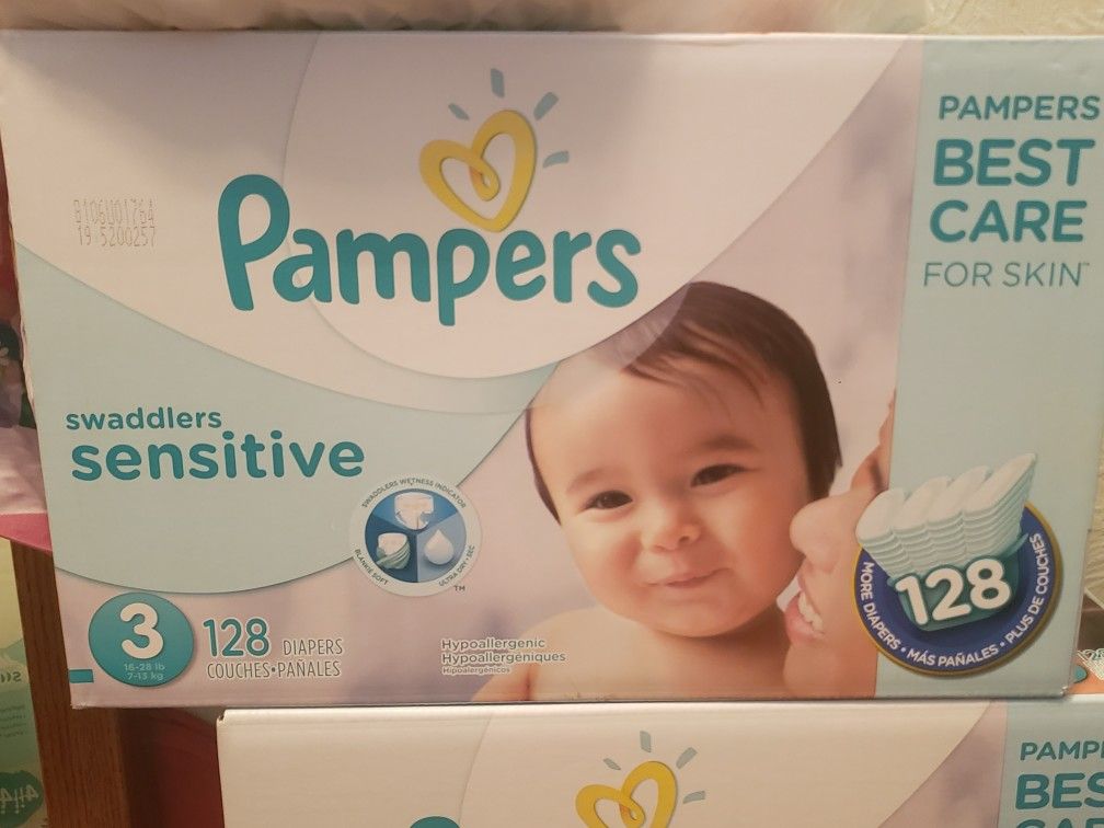 Pampers Sensitive Size 3 Diapers