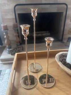 Golf Taper Candle Holders Set
