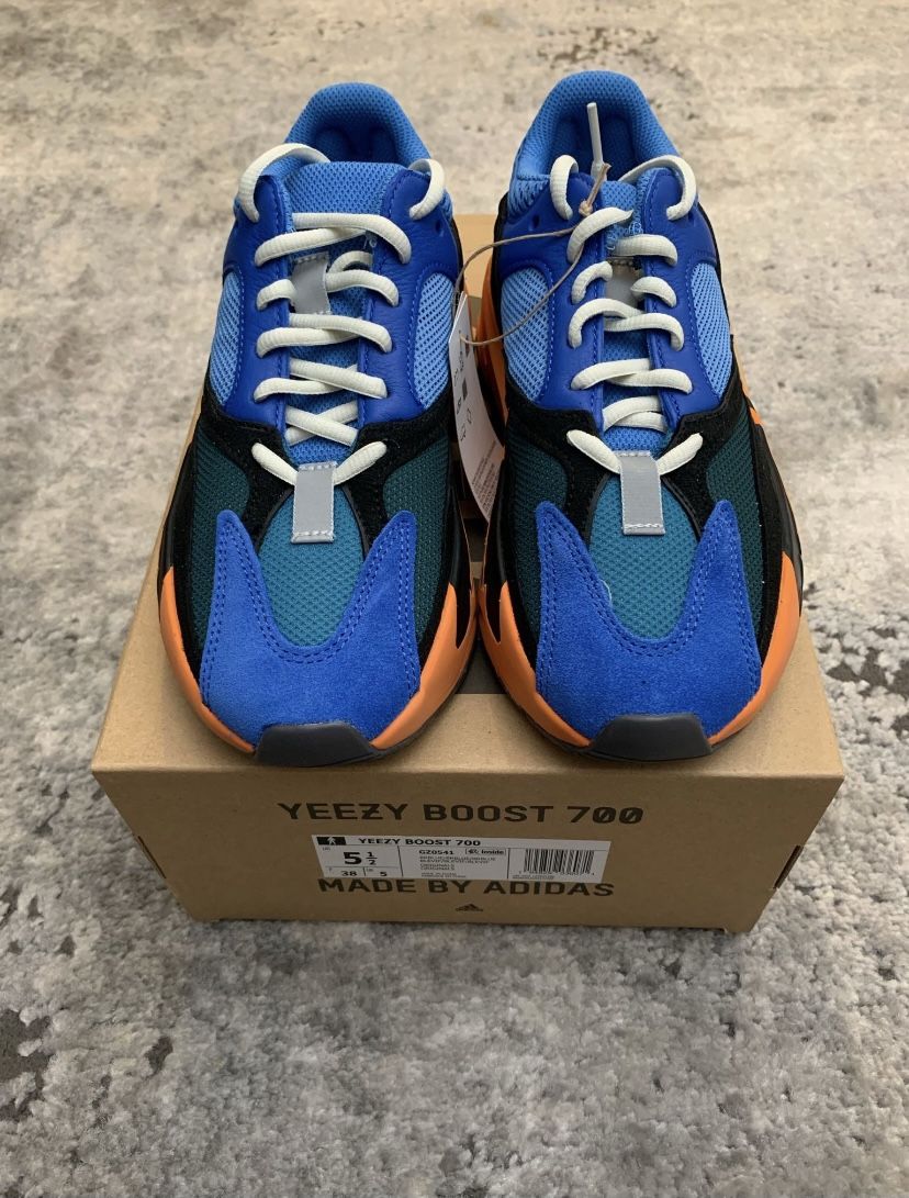 Adidas Yeezy Boost 700 “Bright Blue” Size 5.5 Brand New