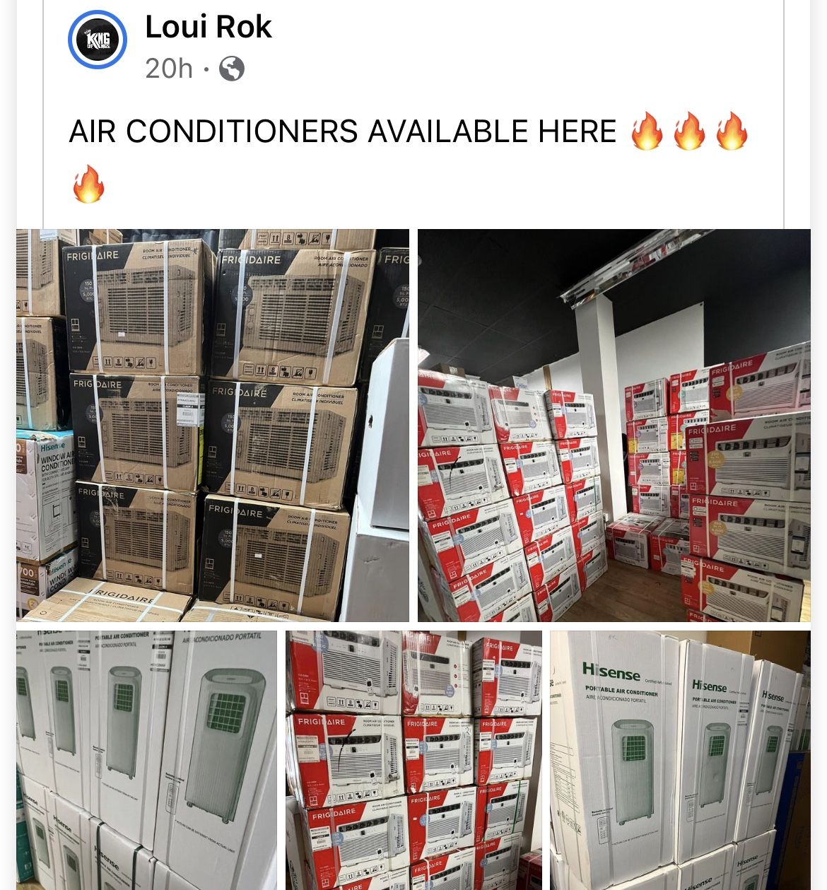 Air Conditioners Start At $149 And Up