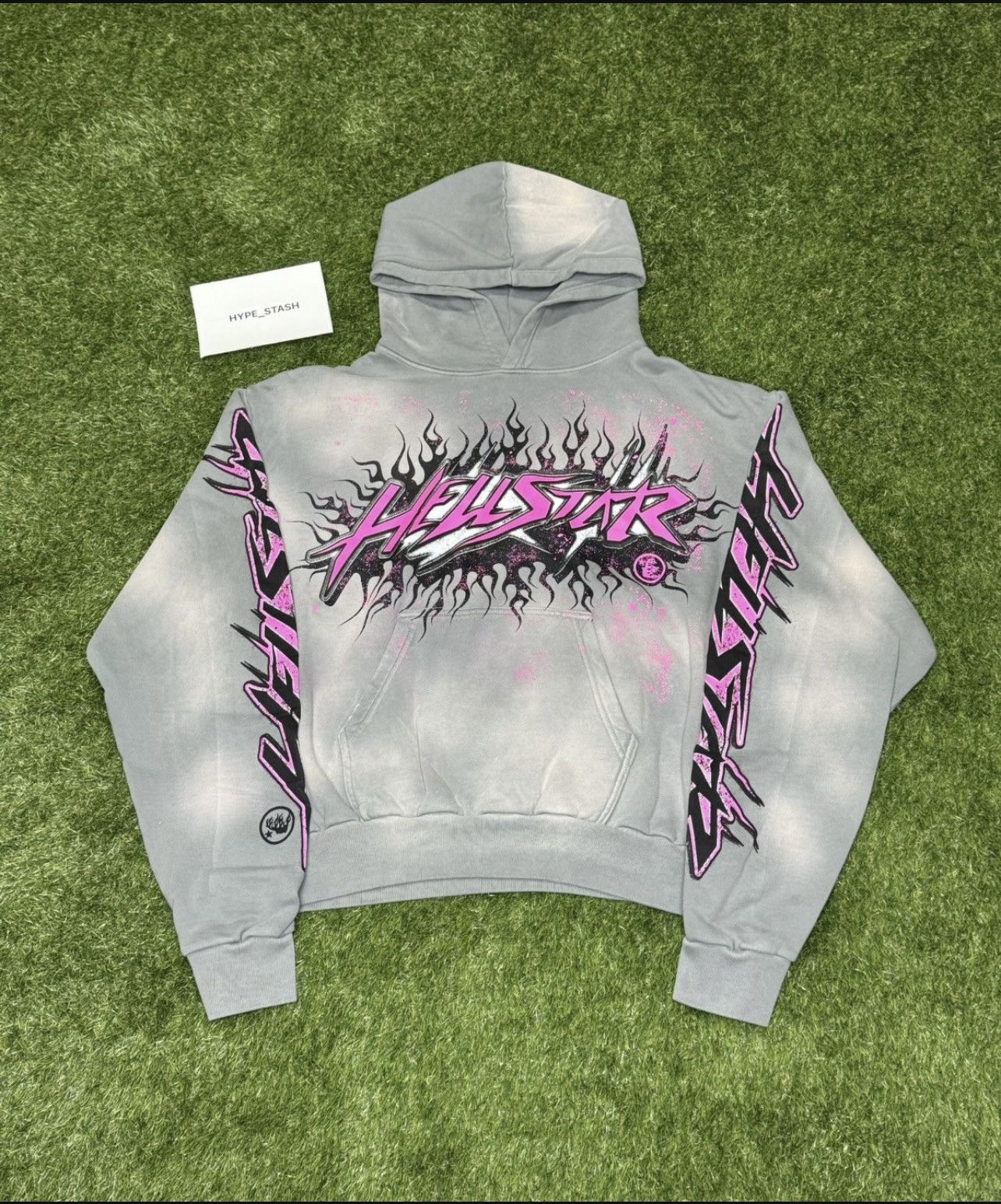 Hellstar Future Flame Grey Hoodie,All Products : American Fashion Style Bags On Sale