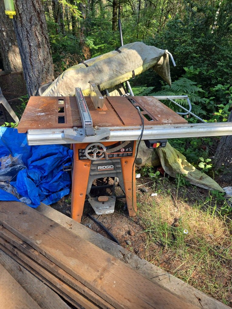 Rigid Ts3650 Table Saw