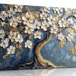 Gold Tree of Life Large Wall Art