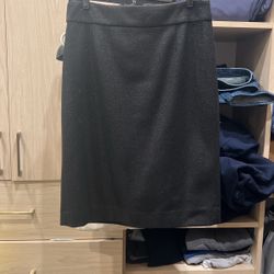 Black and Gold Size 6 Skirt From J Crew