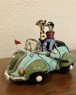 “Tee Time” Blue Sky Clayworks Signed Heather Goldminc Collection “Tee Time”