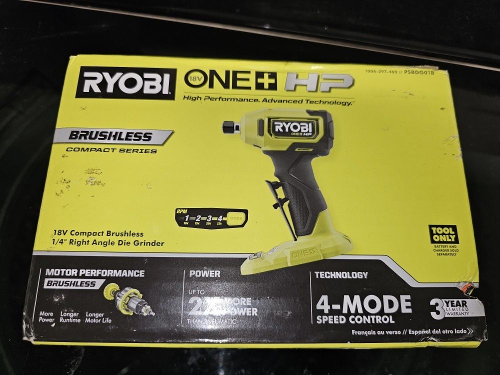 ryobi right angle die grinder