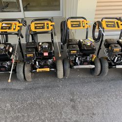 DEWALT PRESSURE WASHERS UP TO 4000PSI