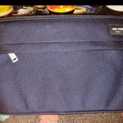 Jack Spade Laptop Sleeve Luggage Nylon Navy Blue 