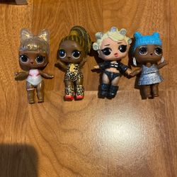LOL Surprise Dolls - Set Of 4