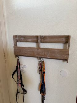 Wood Key Holder/Mail Holder