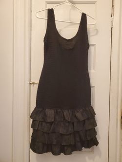 Large Black Dress