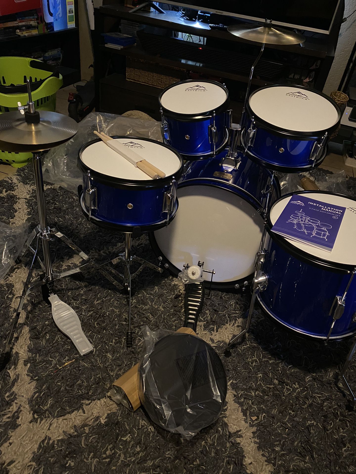 East rock Jr Drum Kit
