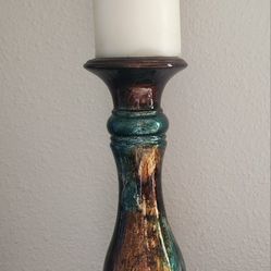 Gorgeous Colored Candle Pillar And Candle 