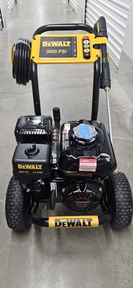 Dewalt 3600psi pressure washer