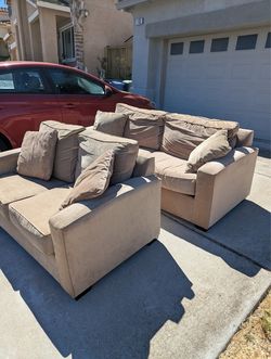 FREE Sofa + Loveseat SET