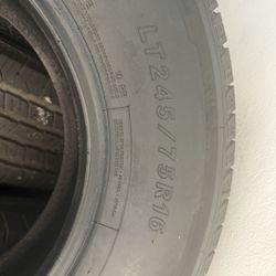 Tire 245/75/16