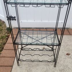 Metal Liquor Stand / Bar  Whine Rack