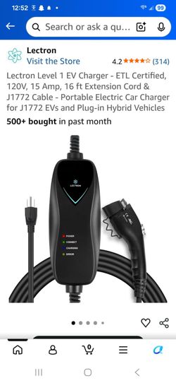 Potable Electric Vehicle charger