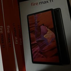 (5) Amazon fire max 11 128GB Sealed Box 
