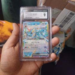 Vaporeon EX Pokemon 2024 JAPANESE  CGC MINT 9