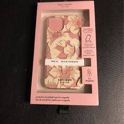 kate spade new york Protective Hardshell Magsafe Case for iPhone 13 - Hollyhock