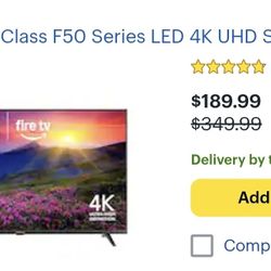 Insignia™ - 55" Class F50 Series LED 4K UHD Smart Fire TV