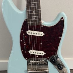 Squier Classic Vibe 60s Mustang - Sonic Blue - Upgraded Pickups