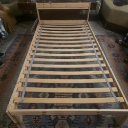 Wooden Twin Bed