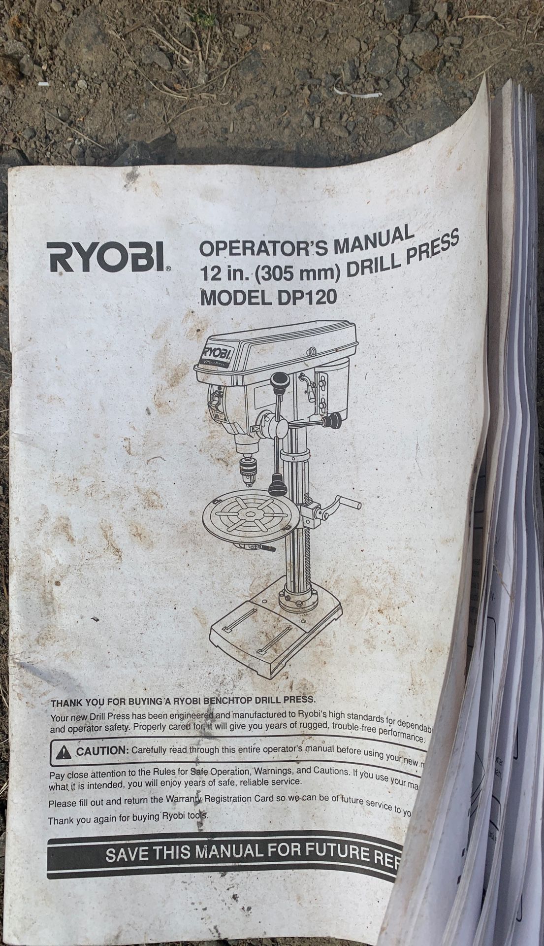 Ryobi 12” drill press